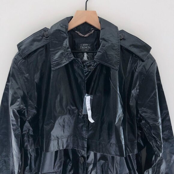 NWT J.Crew Rain-or-Shine Trench - Picture 5 of 6